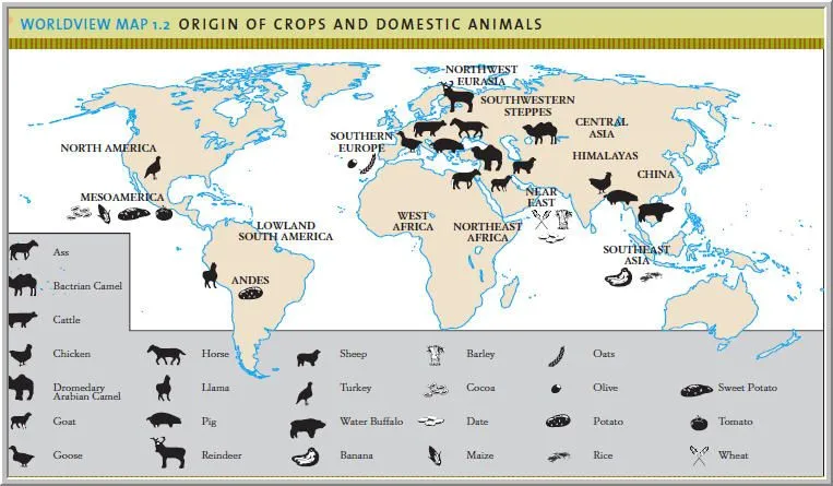 Domesticated Animal Map